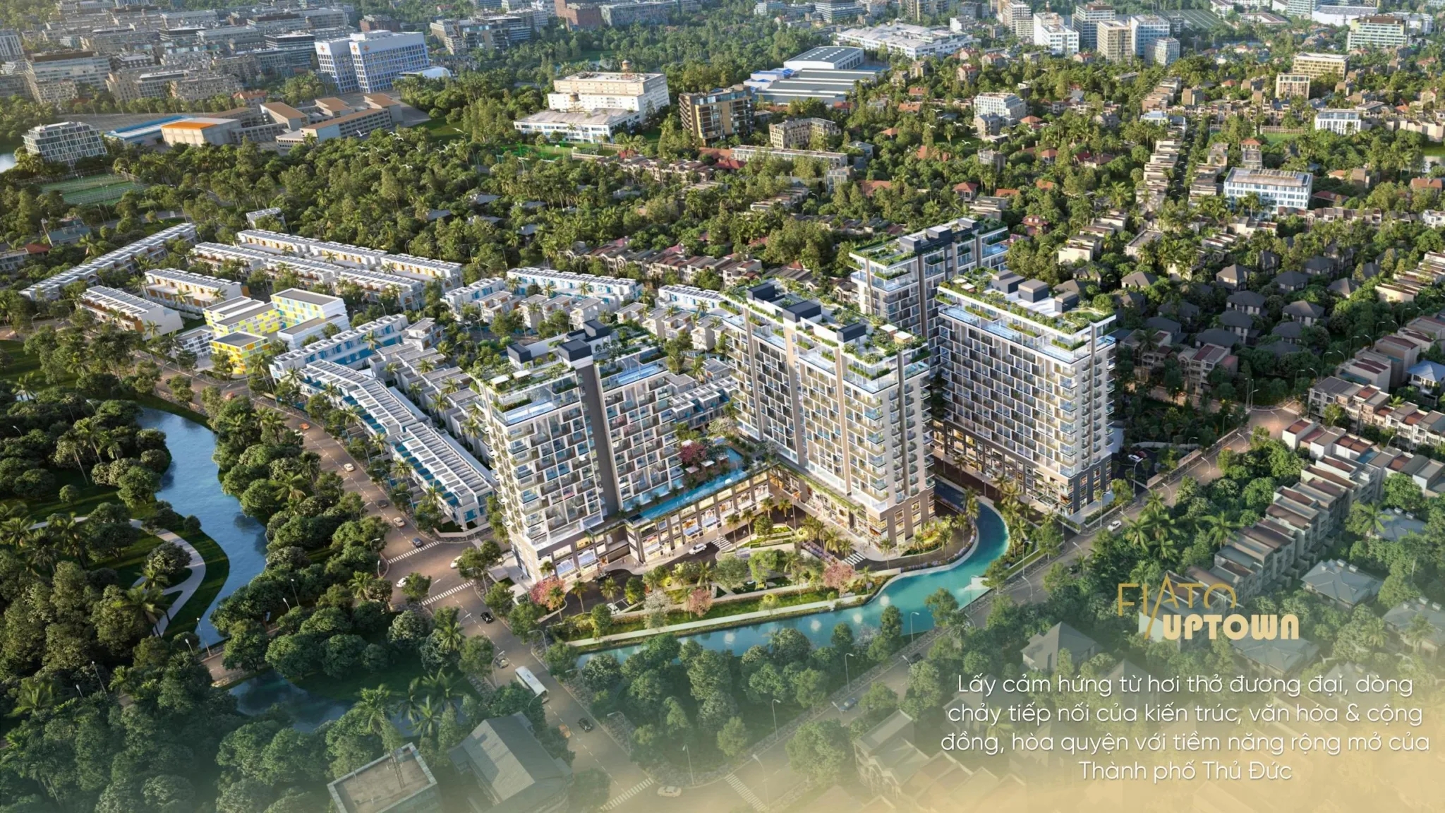 Phối Cảnh Dự Án Căn Hộ FIATO Uptown Tô Ngọc Vân Thủ Đức